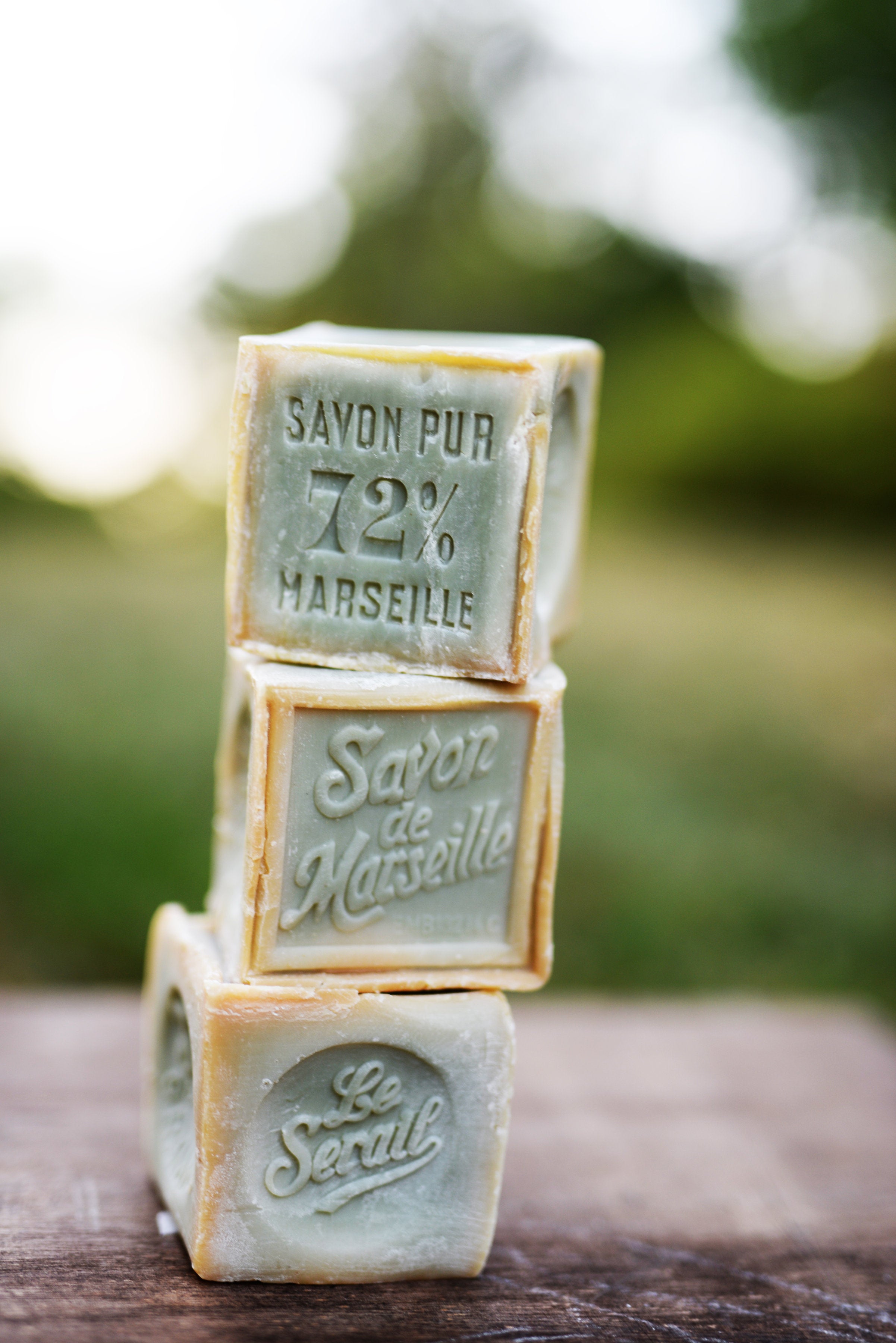 Bloc de savon de Marseille 300g
