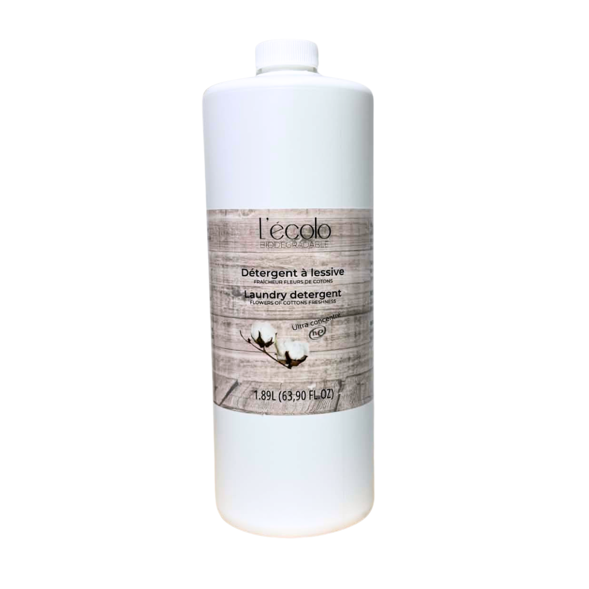 Détergent à lessive coton frais