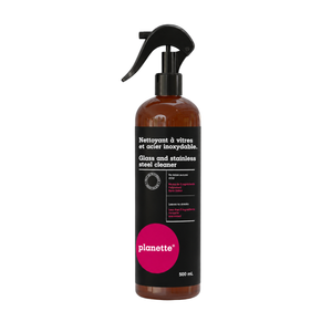 Glass and stainless steel cleaner