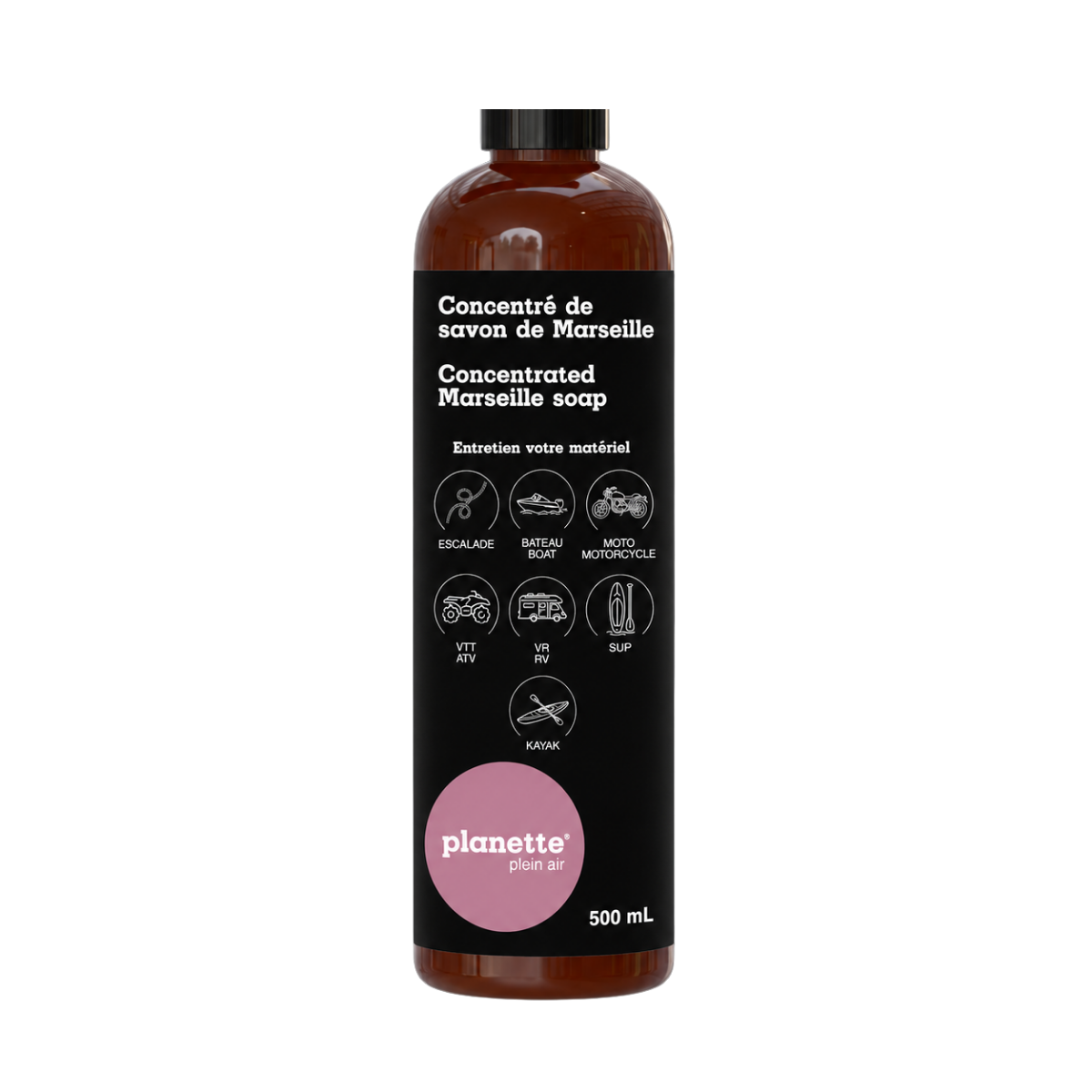 Concentré de savon de Marseille Plein Air 500 mL