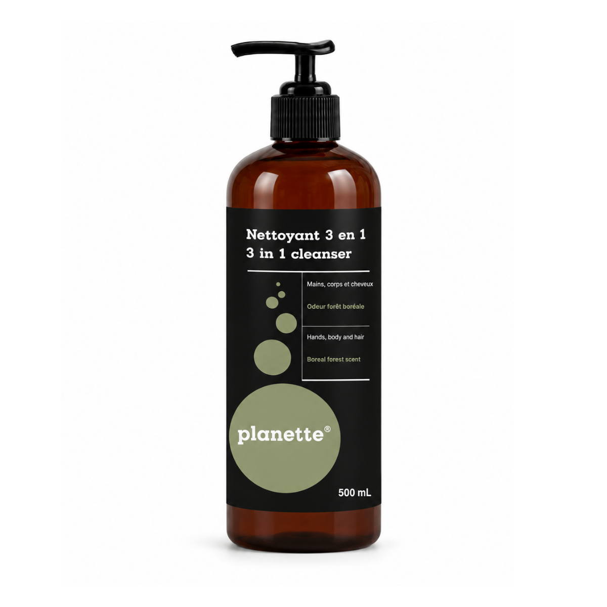 Nettoyant pour le corps 3 en 1 Plein Air 500 mL